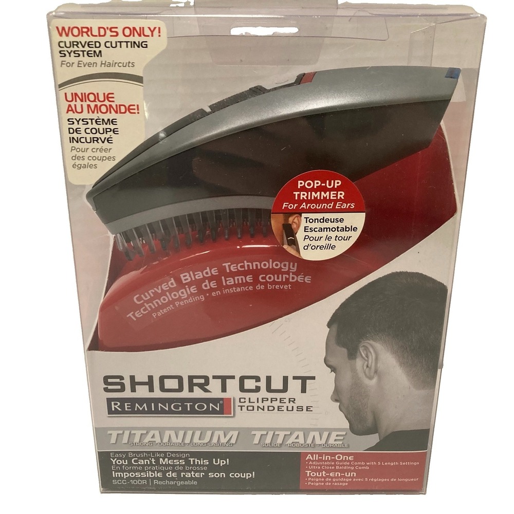 REMINGTON Shortcut Clipper Curved Blade Technology Titanium SCC-100R Tested READ